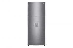 438(L) | LG Top Freezer Refrigerator | GL-T652HLCM | Smart Inverter Compressor | Water Dispenser | Silver