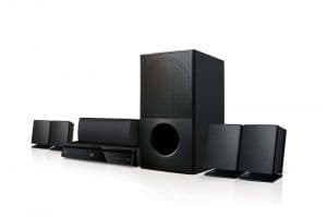 LG 1000W 5.1Ch DVD Home Theater System, Bluetooth