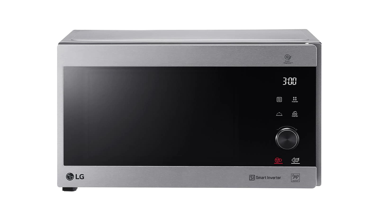 Microwave oven 42L | Smart Inverter | Even Heating and Easy Clean, Stainless color