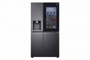 635(L) | LG InstaView Door-in-Door™ Fridge with UVnano® | GC-X257CQES | Matte Black